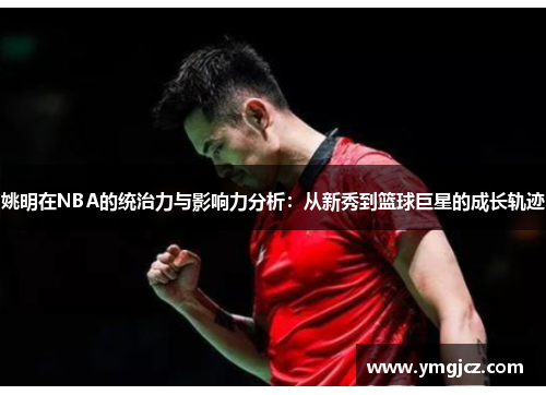 姚明在NBA的统治力与影响力分析：从新秀到篮球巨星的成长轨迹