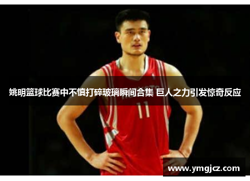 姚明篮球比赛中不慎打碎玻璃瞬间合集 巨人之力引发惊奇反应